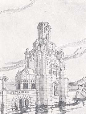 EML�KM� A V�Z  PARTJ�N <BR>KANN GYULA TERVRAJZA