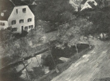 DACHAU 1899 STROBENTZ FRIGYES OLAJFESTM�NYE