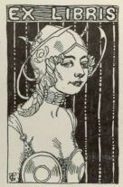 EX-LIBRIS TICHY GYULA RAJZA