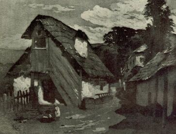 SZ�LAKNAI R�SZLET<BR>RAUSCHER LAJOS AKVATINT�JA<BR>A GRAFIKAI EGYES�LET M�LAPJA