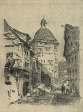 ESSLINGENI R�SZLET RAUSCHER LAJOS AKVATINT�JA