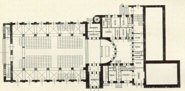 A SZT. IMRE TEMPLOM �S F�GIMN�ZIUM ALAPRAJZ GY�RGYI D�NES M�VE