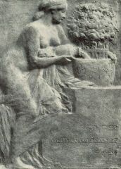 A K�PZ�M�V�SZETI T�RSULAT JUBIL�RIS PLAKETTJ�NEK V�ZLATA. ELS� D�JAT NYERT P�LYAM� R�NA J�ZSEF M�VE