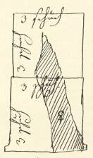 3. �BRA. A KISFALUDY-SZOBOR OSZLOP�NAK TERVRAJZA SZ�PM�V�SZETI M�ZEUM