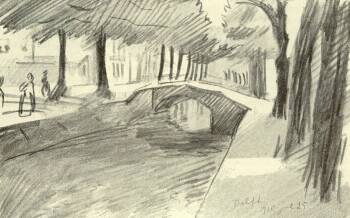 DELFTI R�SZLET FERENCZY VAL�R RAJZA