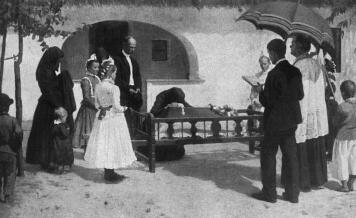 FALUSI TEMET�S KUNFY LAJOS FESTM�NYE