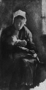 AZ ANYA (1907) K�ROLYI LAJOS AKVARELLJE