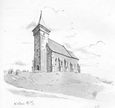 A MAROS-SZENT-IMREI TEMPLOM CS�NYI K�ROLY RAJZA