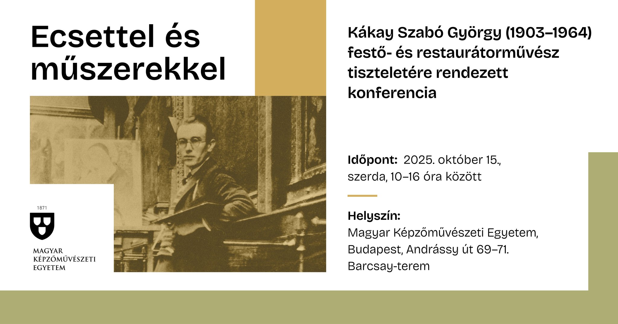 „Ecsettel és műszerekkel”