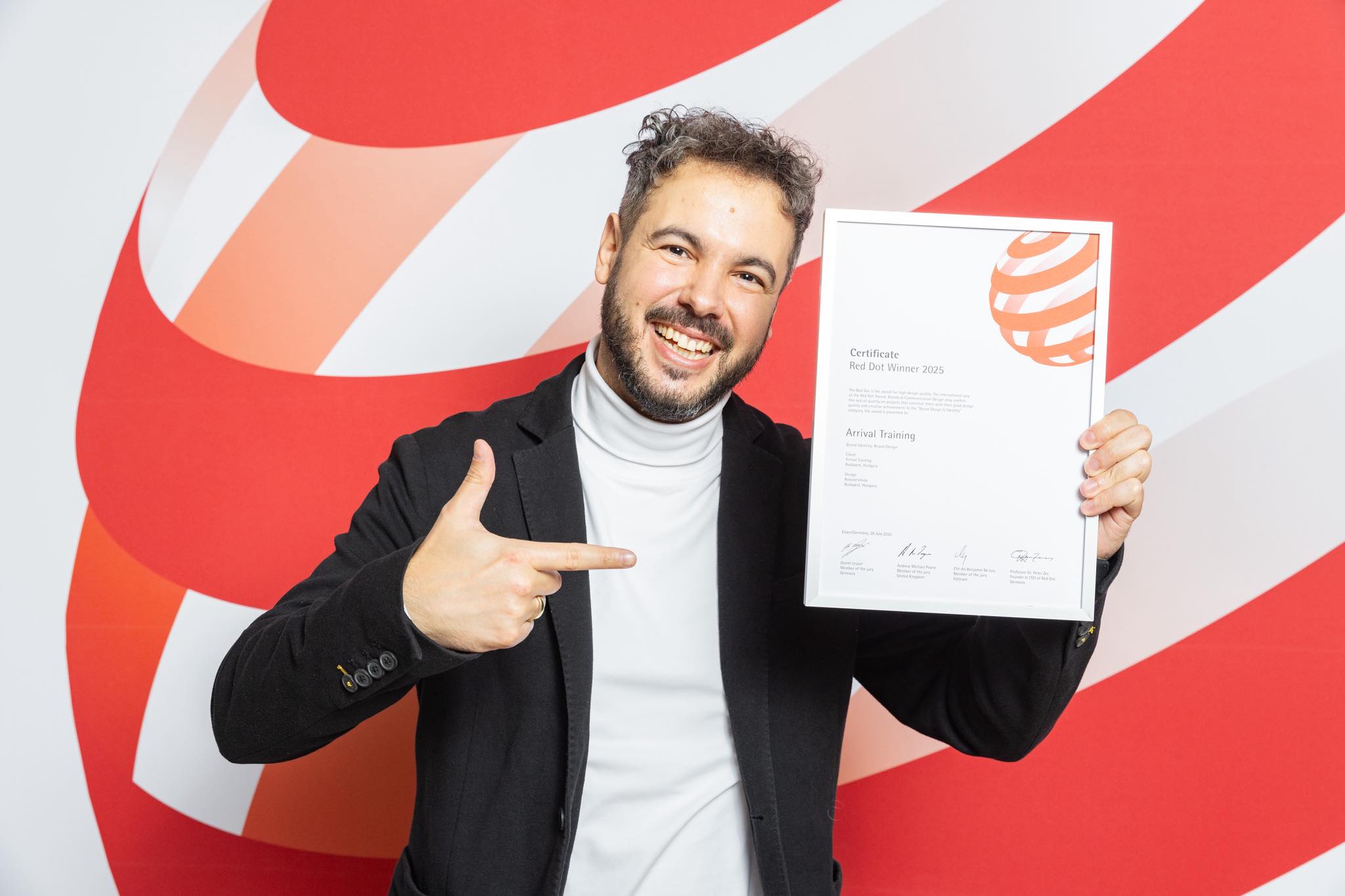 Vörös Botond Red Dot-díjat nyert Berlinben