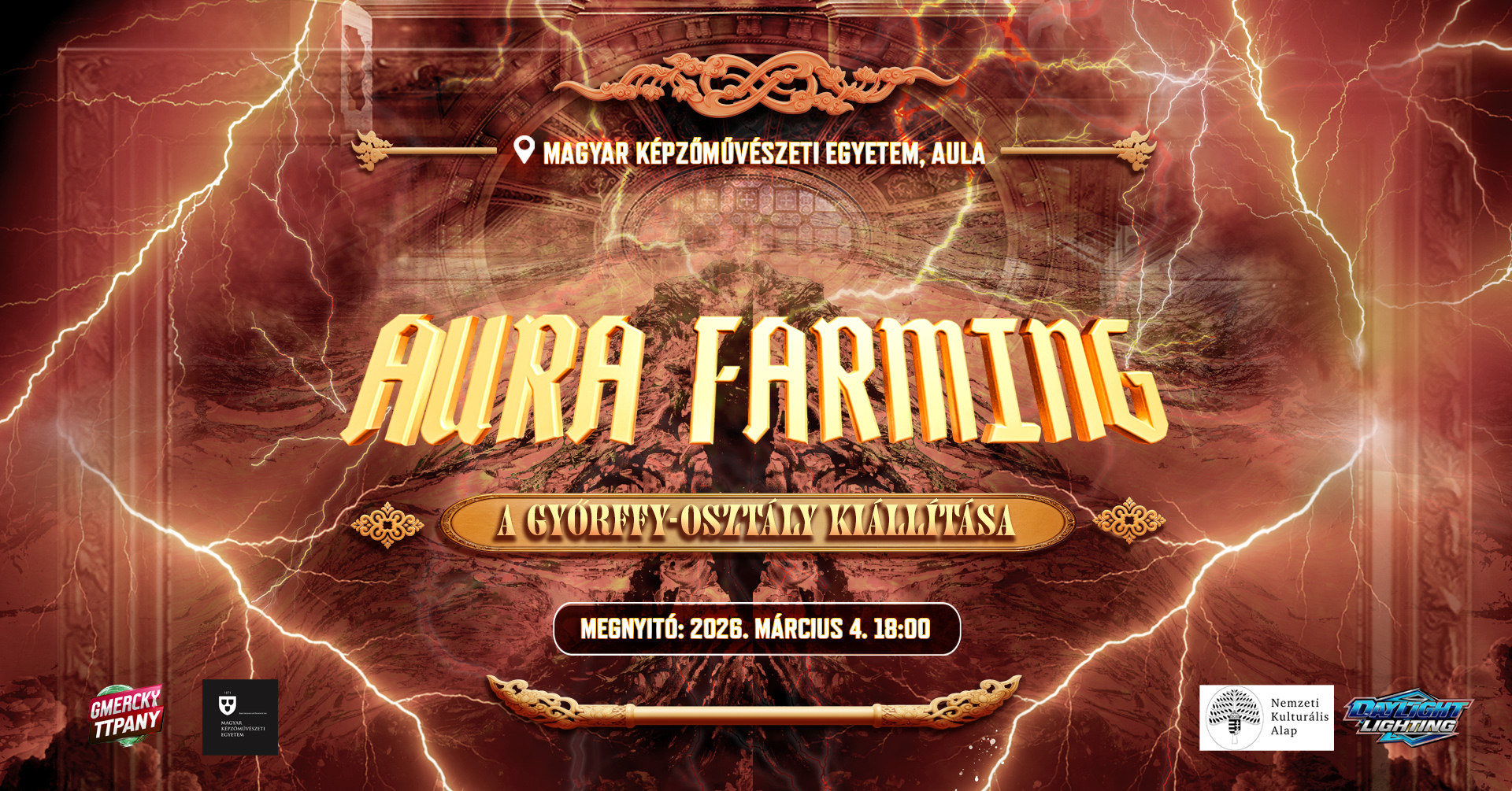 AURA FARMING címmel nyílik kiállítása a Győrffy László-osztálynak