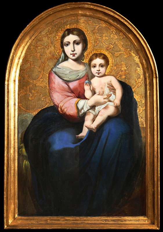 Ismeretlen festő: Madonna gyermekével