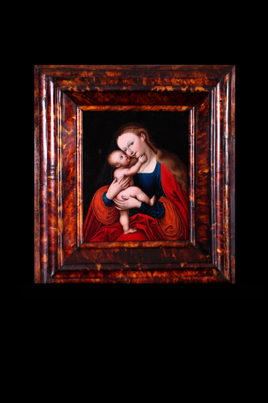 Cranach után: Madonna gyermekével