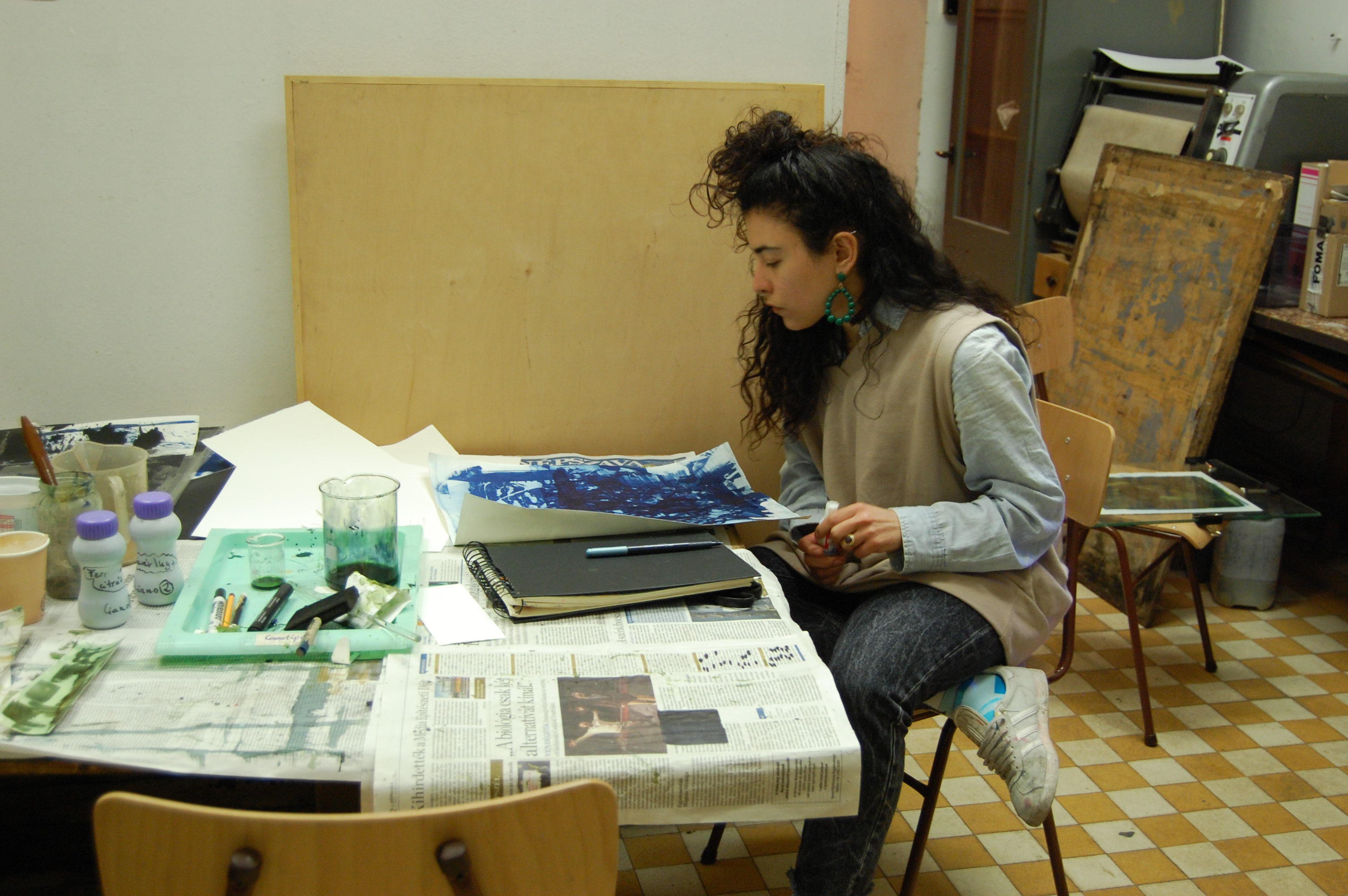 Express Graphic Design course and workshop for students from sister universities in the framework of EU4ART