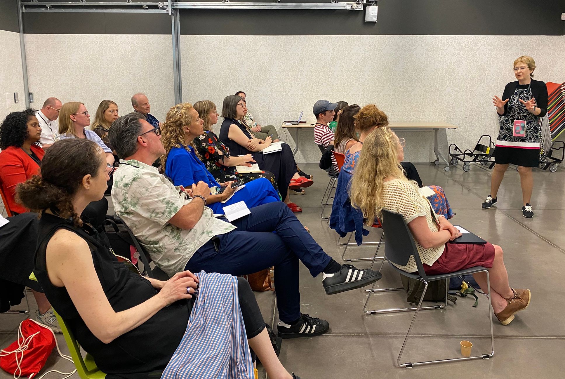 Fehér Ildikó előadsa Barcelonában, How can the Quality Assurance System help the Internationalisation of the Higher Arts Education?” címmel