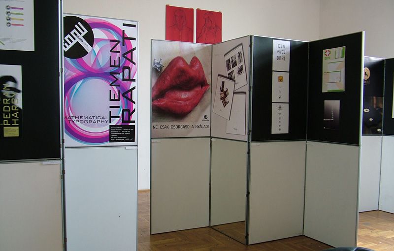 MKE hallgatóinak év végi szakmai kiállítása 2010 - Grafika Tanszék, Tervezőgrafika szakirány (Főépület)