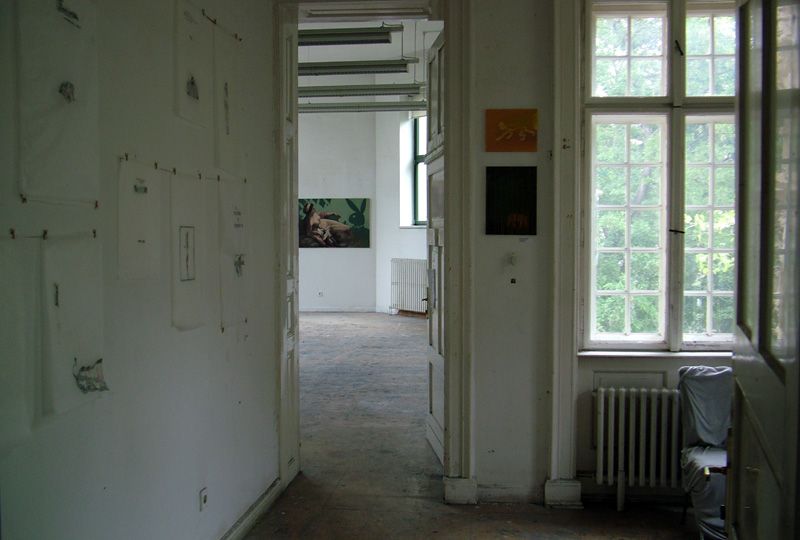 MKE hallgatóinak év végi szakmai kiállítása 2012 - Festő Tanszék (Epreskert)