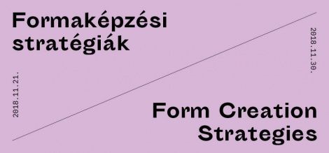 Formaképzési stratégiák / Form Creation Strategies