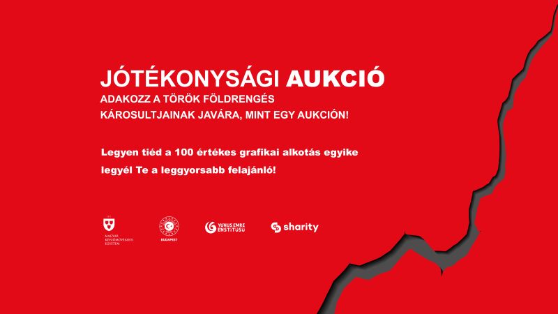 A Képzőművészeti Egyetem jótékonysági adományozást szervez a török földrengés áldozatai javára