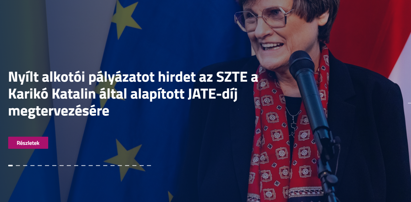 JATE-díj alkotópályázat