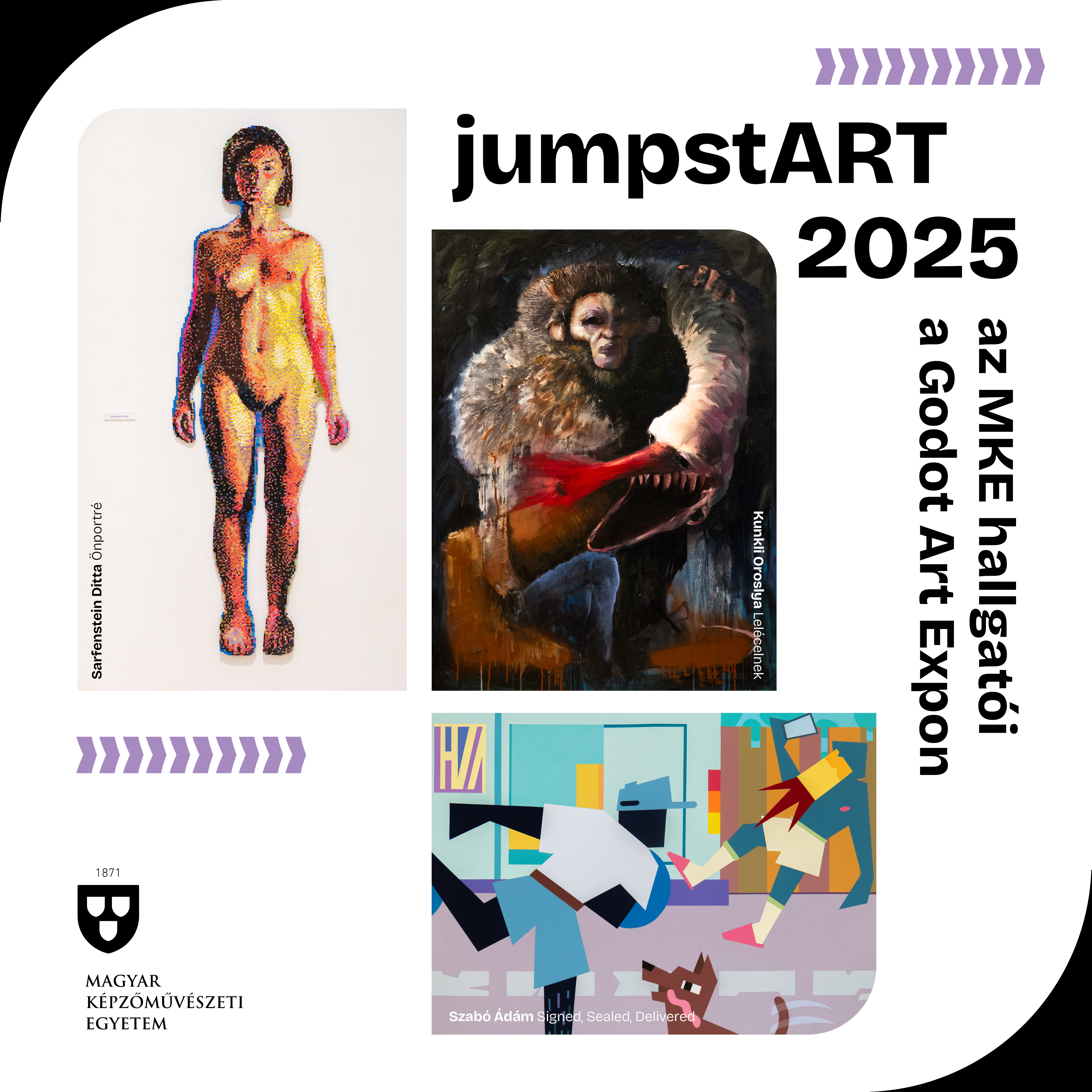 jumpstART 2025 / MKE Hallgatói Kiállítás, Godot Art Expo