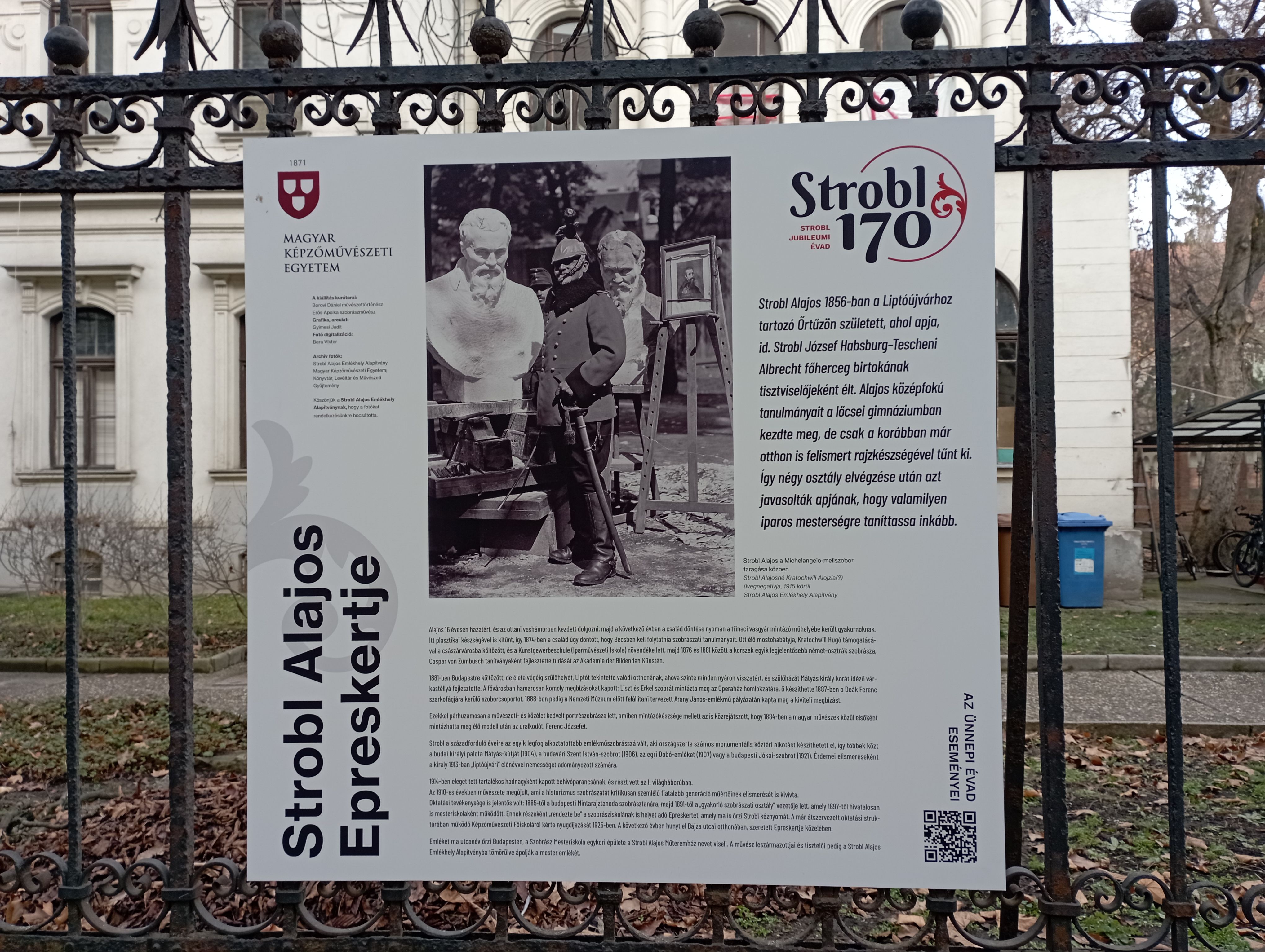 Rendhagyó szabadtéri tárlattal indul a Strobl 170 Jubileumi Évad