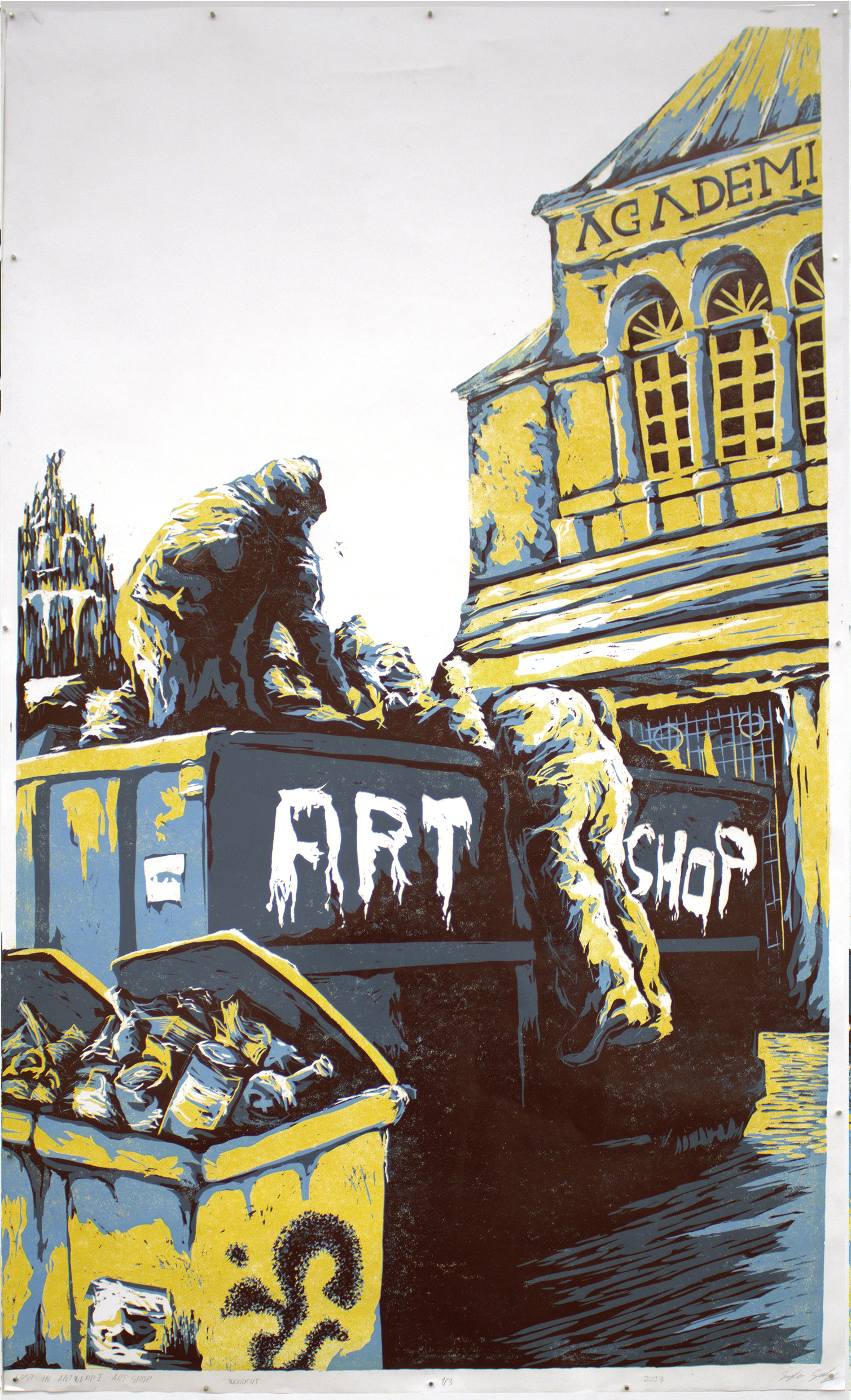 Lost in Antwerp, Art shop